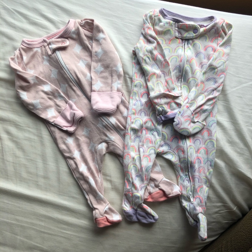 2 Cloud island newborn sleepers